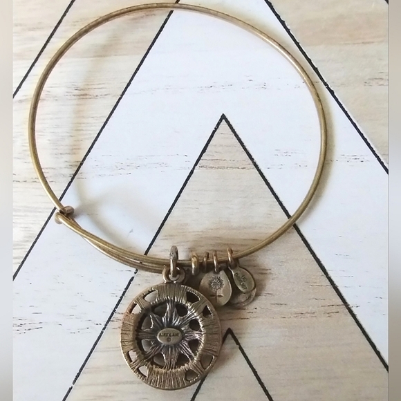 Alex and Ani Compass Bangle Bracelet - Picture 4 of 10